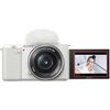 Sony ZV-E10 Mirrorless Camera with 16-50mm Lens (ILCZV-E10L) (White)