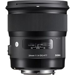 Sigma 24mm f/1.4 DG HSM Art Lens (Nikon)