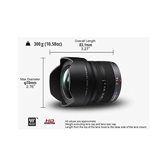 LUMIX G Vario 7-14mm F4.0