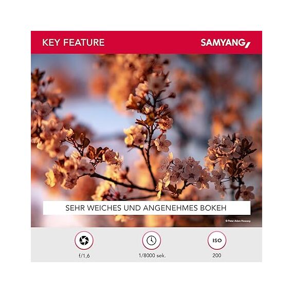 Samyang AF 85mm f/1.4