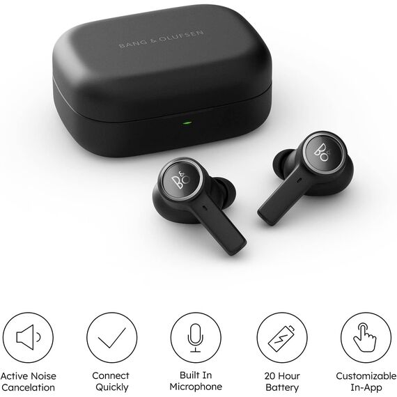 Bang and Olufsen BeoPlay EX Wireless Earbuds (Black Anthracite)