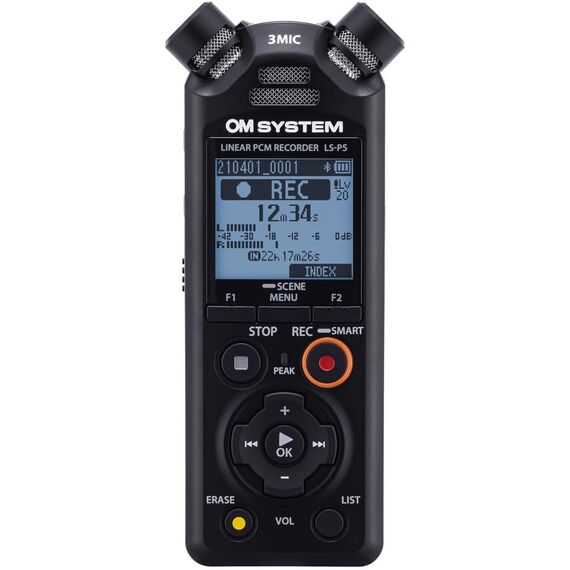 OM System LS-P5 Linear PCM Recorder