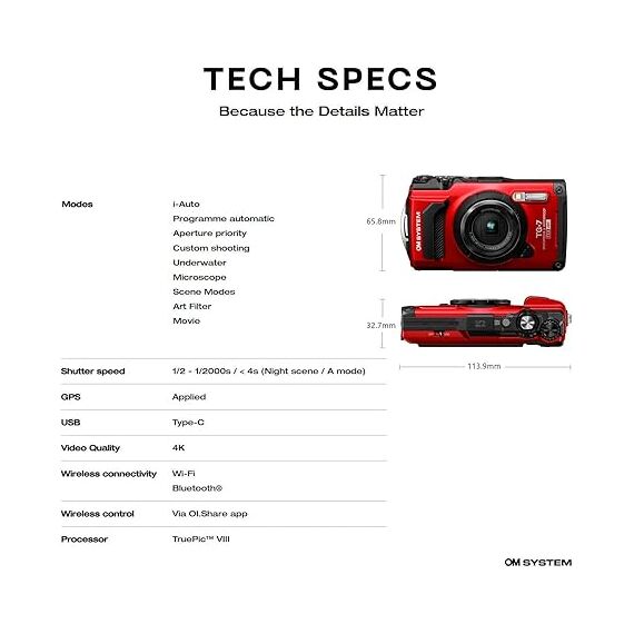OM System Tough TG-7