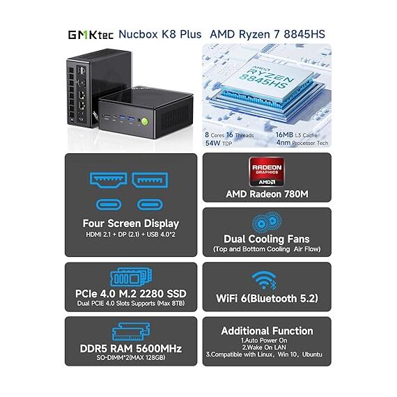 GMKTEC Nucbox K8 PLUS