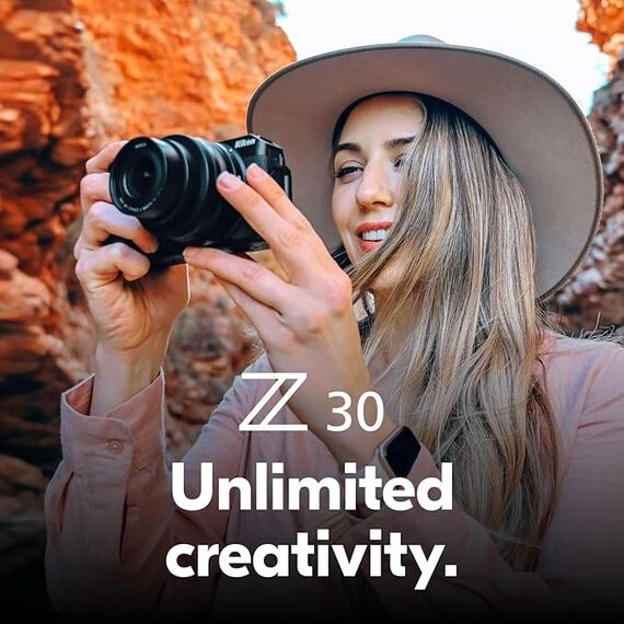 Nikon Z30 Dx-format Con Lente Nikkor Zdx 12-28 Mm F/3.5-5.6