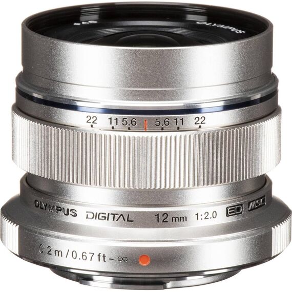 Olympus M.Zuiko ED 12mm f/2.0 (Silver)