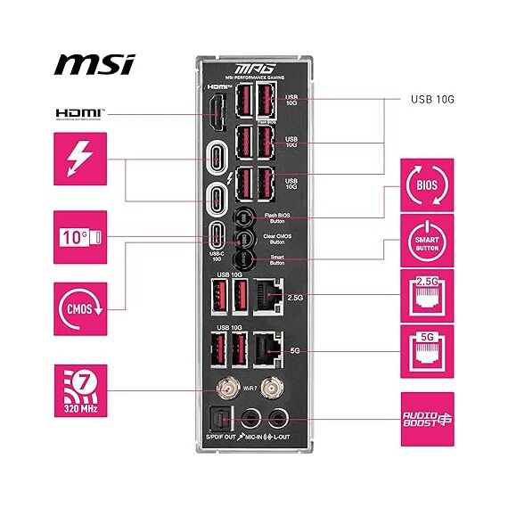 MPG Z890 CARBON WIFI
