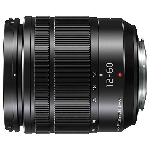 Panasonic Lumix G Vario 12-60mm f/3.5-5.6 ASPH. POWER O.I.S. Lens (H-FS12060)